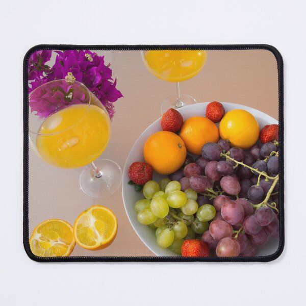 Item preview, Freshly squeezed orange juice and delicious grapes designed and sold by Adriana Mueller.
