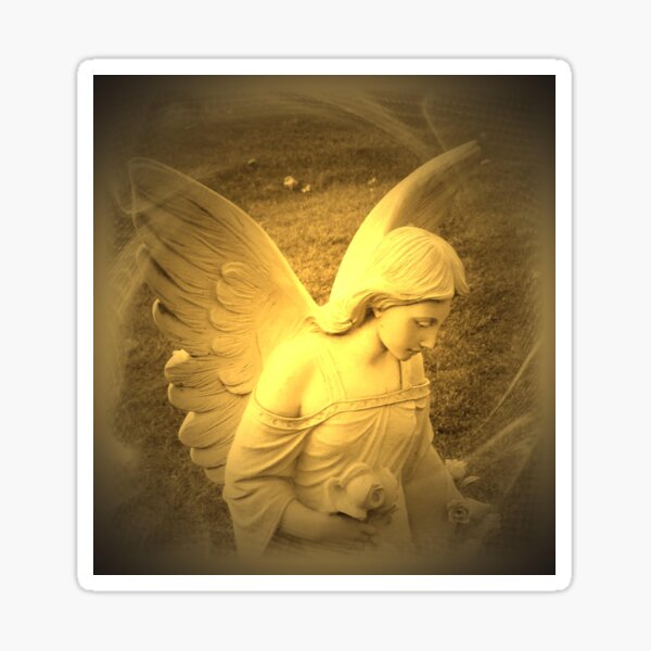 Angel Voices Say Sticker
