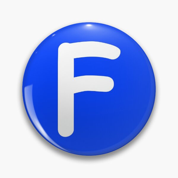 Item preview, Letter F Capital Alphabet Birthday Gift designed and sold by Shariss.