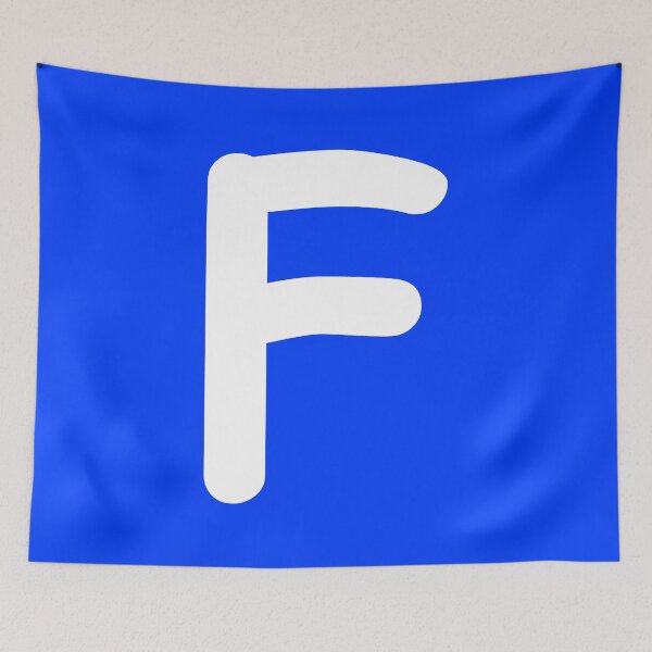 Item preview, Letter F Capital Alphabet Birthday Gift designed and sold by Shariss.