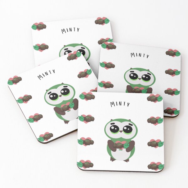 Item preview, Cute Rainbow Owls Family Pack Minty Design designed and sold by Rainbows Rock.