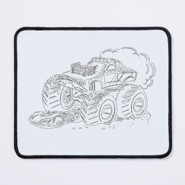Item preview, Monster Truck Crush designed and sold by HappyAnimalArt.