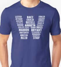 Chicago Cubs W Flag Names Shirt Unisex T-Shirt