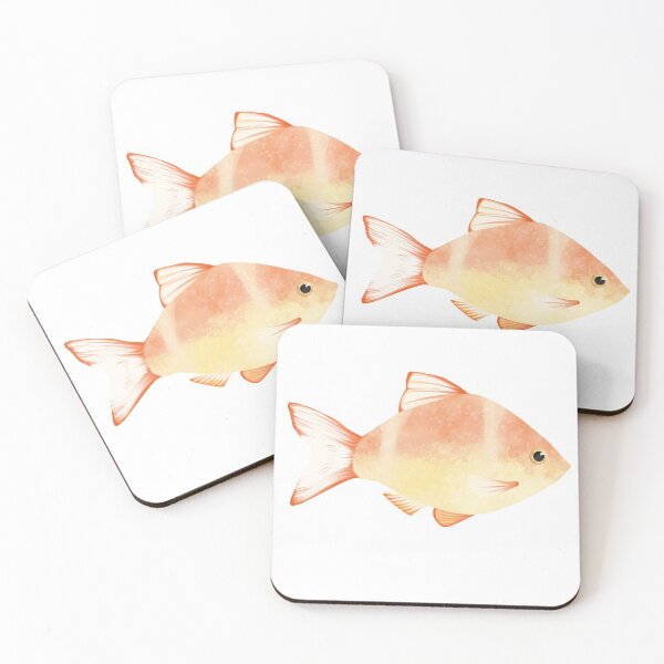 Item preview, Albino Tiger Barb designed and sold by Feroxiious.
