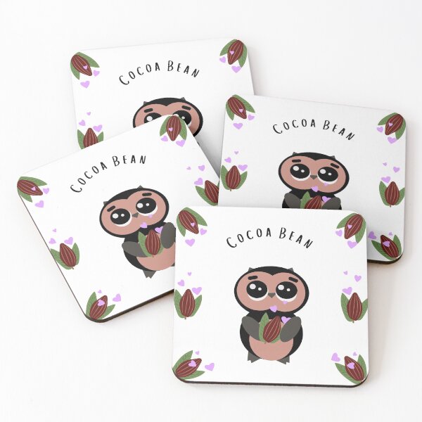 Item preview, Cute Rainbow Owls Family Pack Cocoa Bean Design designed and sold by Rainbows Rock.