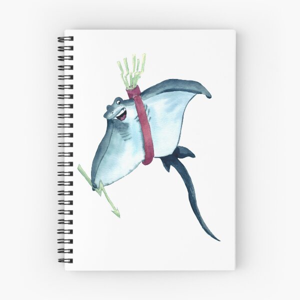 Item preview, Electric stingray with lightning  designed and sold by apelsishka-art.