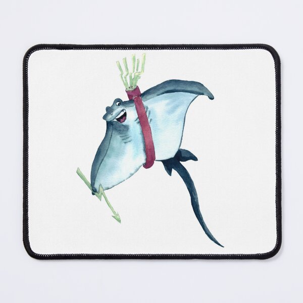 Item preview, Electric stingray with lightning  designed and sold by apelsishka-art.