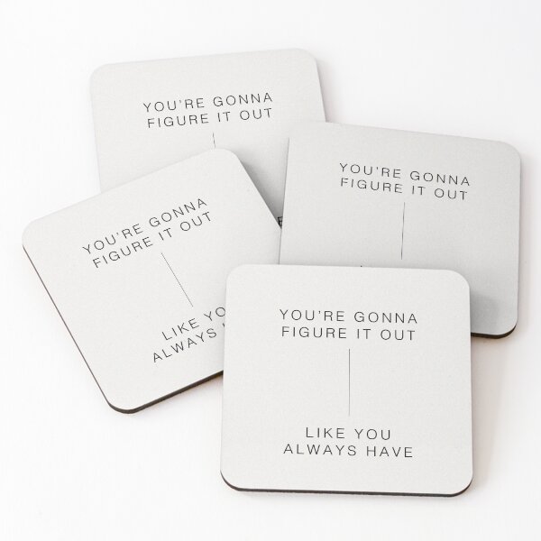 Item preview, You're Gonna Figure It Out Like You Always Have - Affirmation designed and sold by danielalorenzo.
