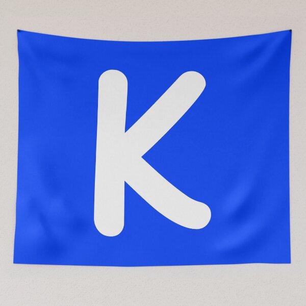 Item preview, Letter K Capital Alphabet Birthday Gift designed and sold by Shariss.