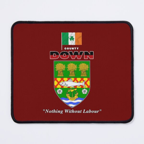 Item preview, COUNTY DOWN IRELAND - OFFICIAL CREST designed and sold by CathalDevlin.