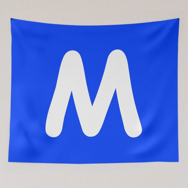 Item preview, Letter M Capital Alphabet Birthday Gift designed and sold by Shariss.