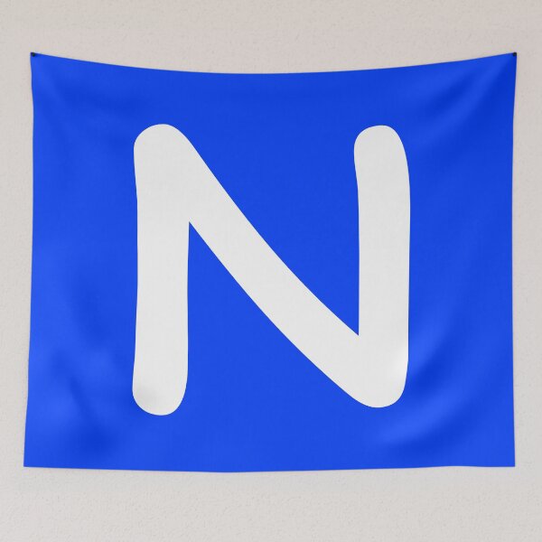 Item preview, Letter N Capital Alphabet Birthday Gift designed and sold by Shariss.