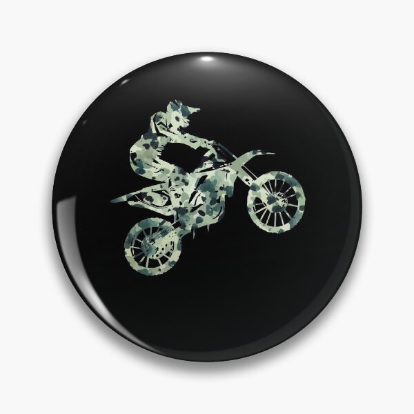Item preview, Motocross Dirt Bike Racing Camo Motorcycle Rider designed and sold by roxy7922.