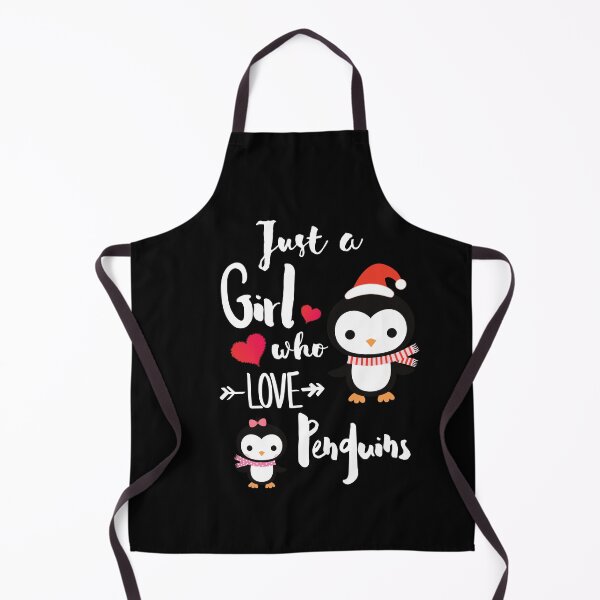 Item preview, Just A Girl Who Loves Penguins designed and sold by Preety Padhiyar.