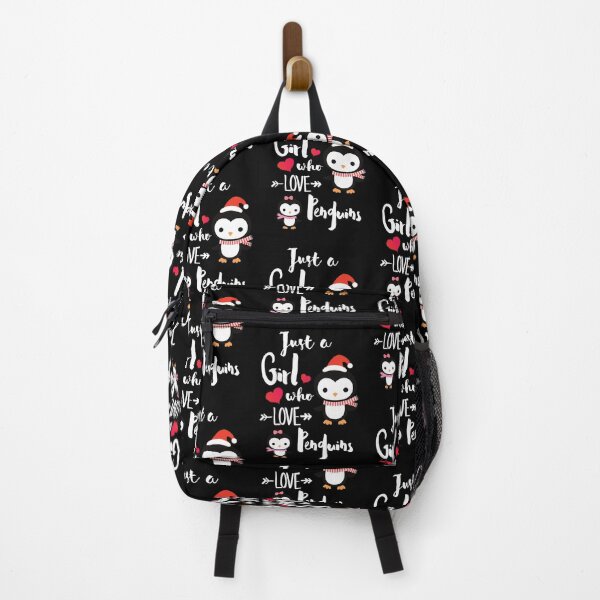 Item preview, Just A Girl Who Loves Penguins designed and sold by Preety Padhiyar.