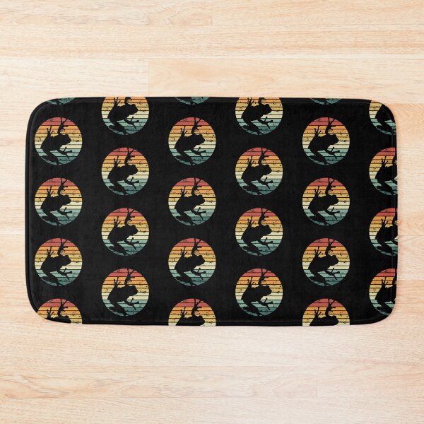 Item preview, Frog Retro Sunset designed and sold by ComfyRebel.