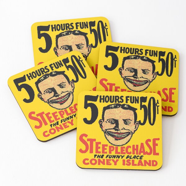Item preview, CONEY ISLAND STEEPLECHASE - ADVERT designed and sold by ThrowbackAds.
