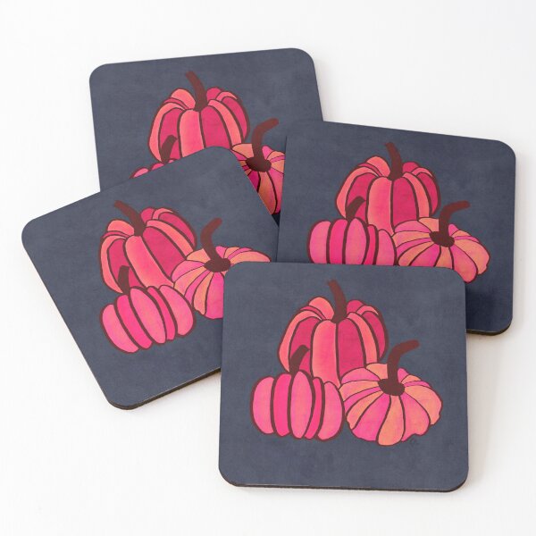 Item preview, Neon Pink Pumpkin Trio designed and sold by christabelco.