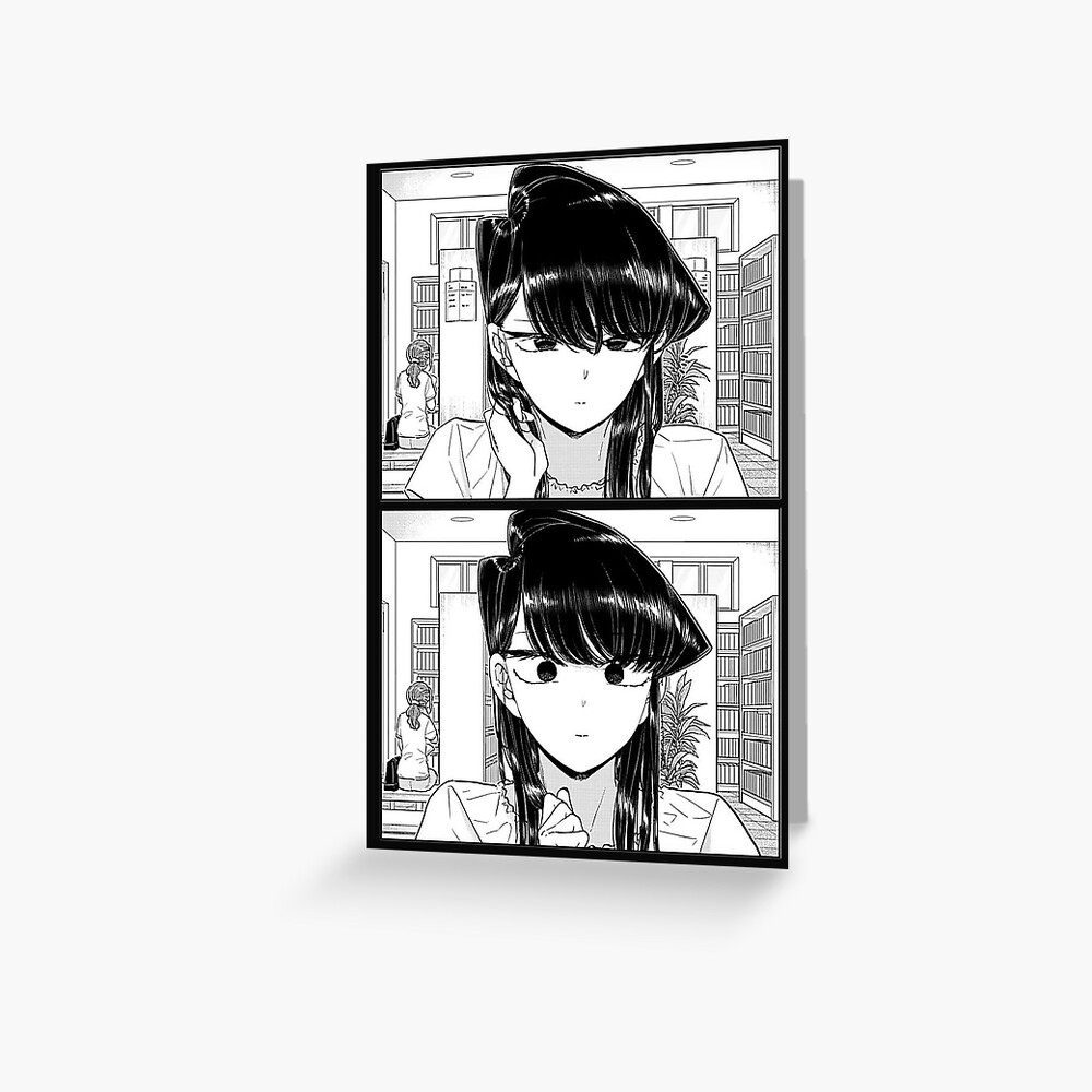 Blushing Komi-san Poster for Sale by PegShop