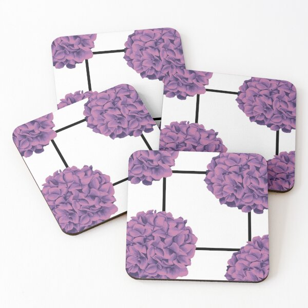 Item preview, Pink hydrangea painted artwork designed and sold by GraphicsClub.