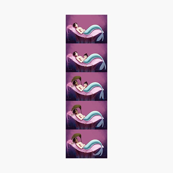 Sunbathing - KinKuni Photographic Print