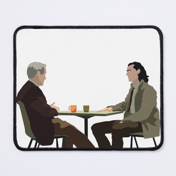 Artikelvorschau, loki und mobius an einem tisch entworfen und verkauft von egleruta.