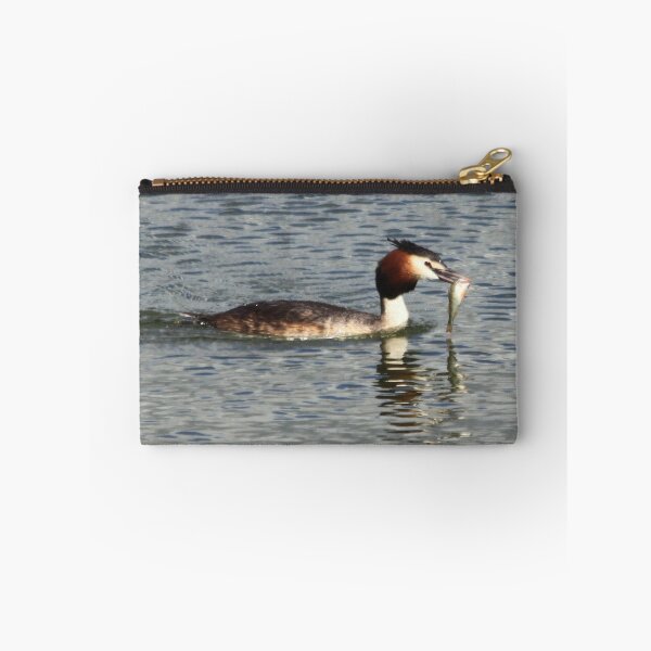 Item preview, Great Crested Grebe with a european perch designed and sold by DutchLumix.