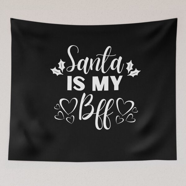 Item preview, Santa is my bestfriend - Christmas designed and sold by Hoetoons.