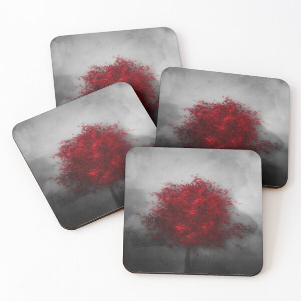 Item preview, Red Maple Against A Dark Sky designed and sold by James DeFazio.