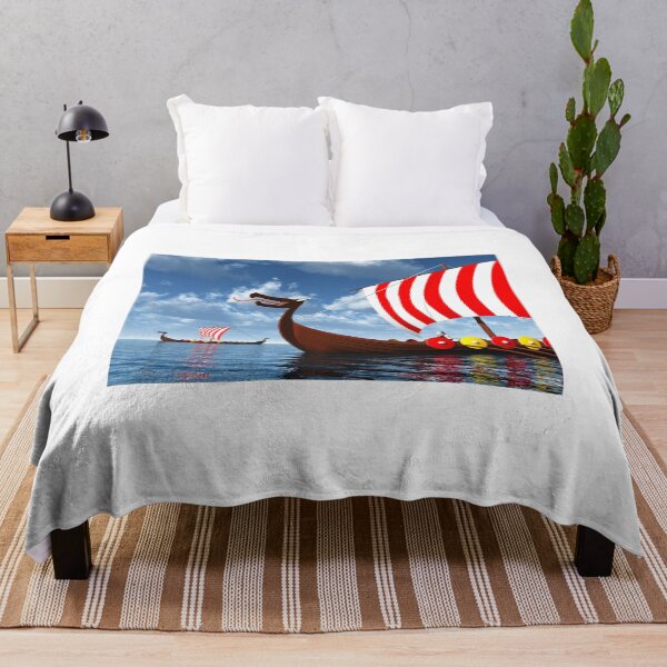 Item preview, Viking ships in the open sea designed and sold by MIRO3D.