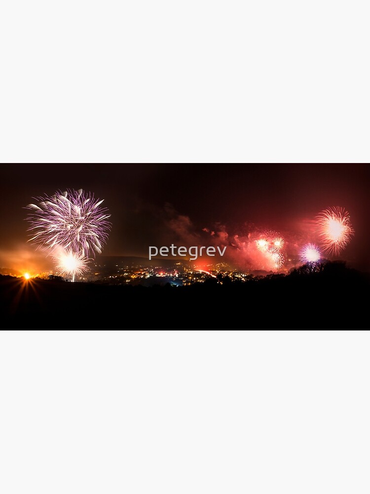 Lewes Bonfire Panorama by petegrev