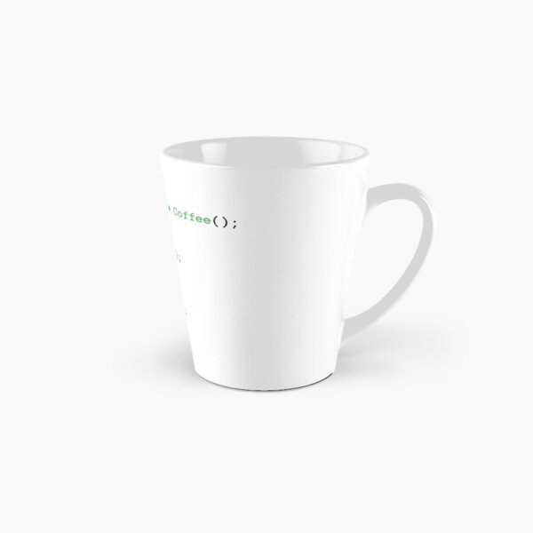 Código de café Taza cónica