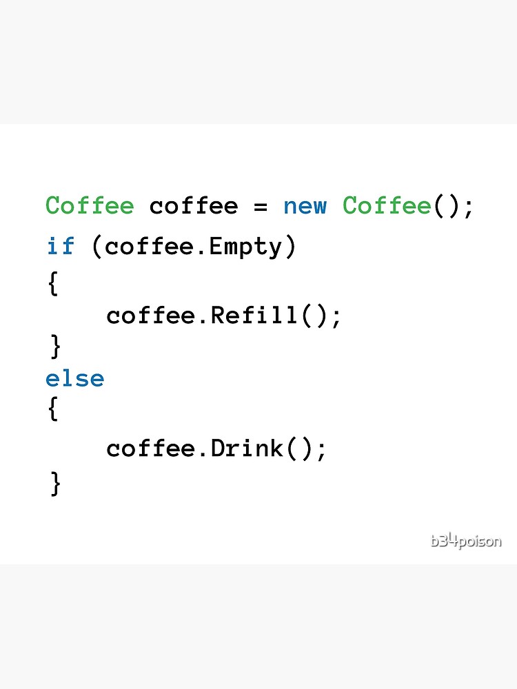 Coffee code by b34poison