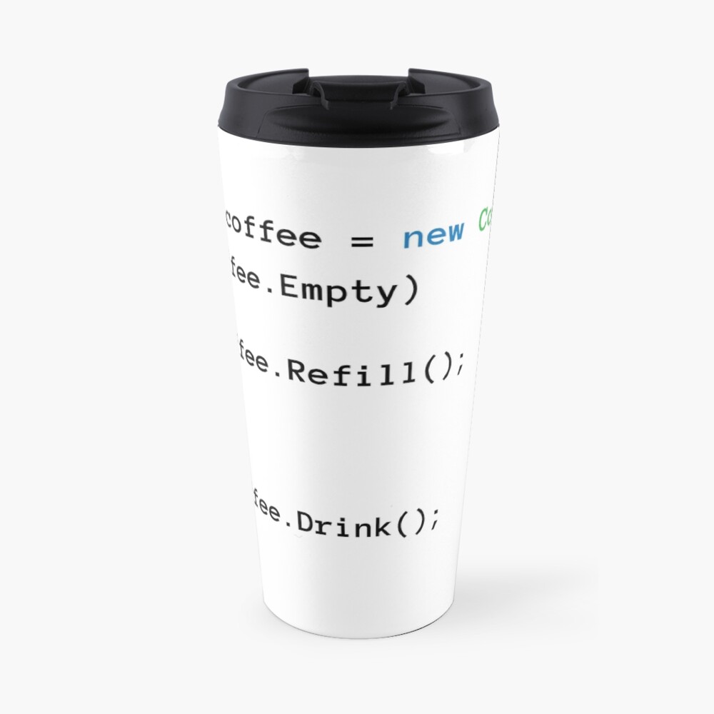 Coffee code Travel Mug