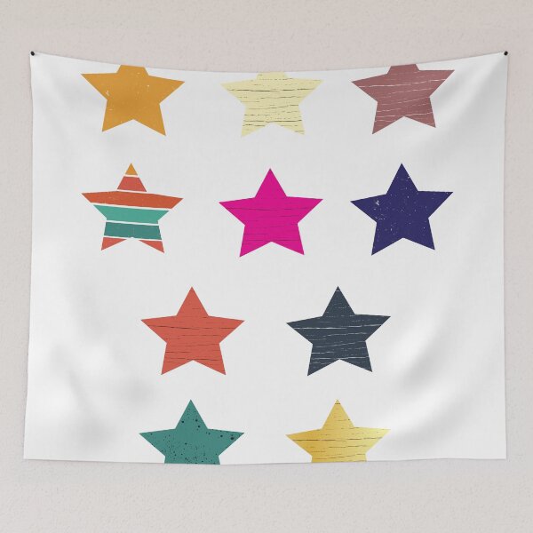 Item preview, Retro Star Sticker Pack  designed and sold by HStudioPrints.