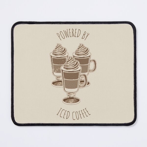 Item preview, Powered By Iced Coffee designed and sold by LKDesigns24.