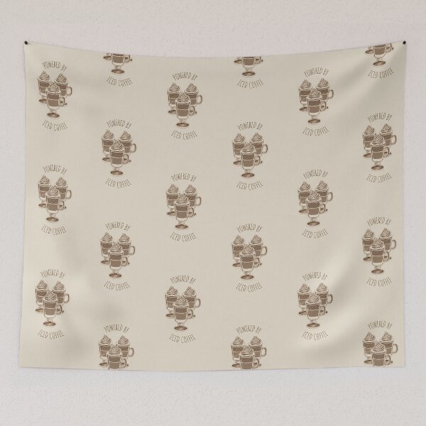 Item preview, Powered By Iced Coffee designed and sold by LKDesigns24.
