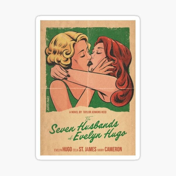 evelyn hugo Sticker