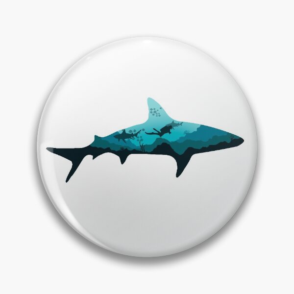 Item preview, shark diving lover designed and sold by landscapeworlds.