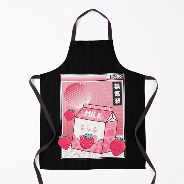 Item preview, Otaku Pink Retro Japanese Kawaii Strawberry Milk designed and sold by Stronzi.