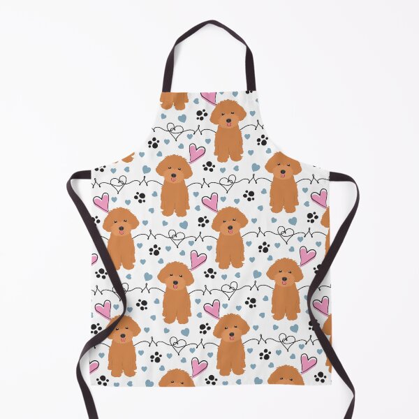 Item preview, LOVE Apricot Red Schnoodle designed and sold by Lulupainting.