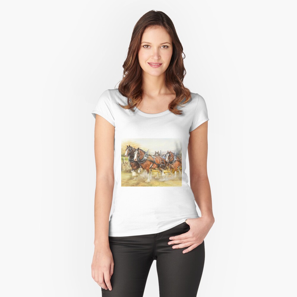 Item preview, Fitted Scoop T-Shirt designed and sold by PicsByT.