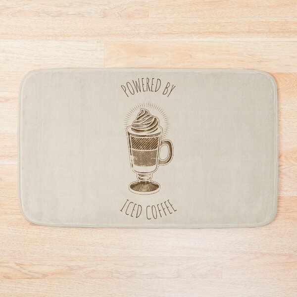 Item preview, Powered By Iced Coffee designed and sold by LKDesigns24.