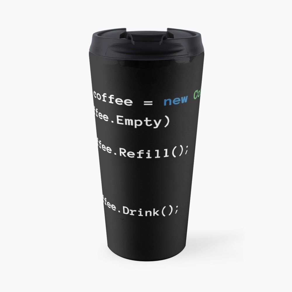 Coffee code Travel Mug