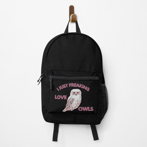 Item preview, I Just Freaking Love Owls Pink designed and sold by Digitalme Designs.