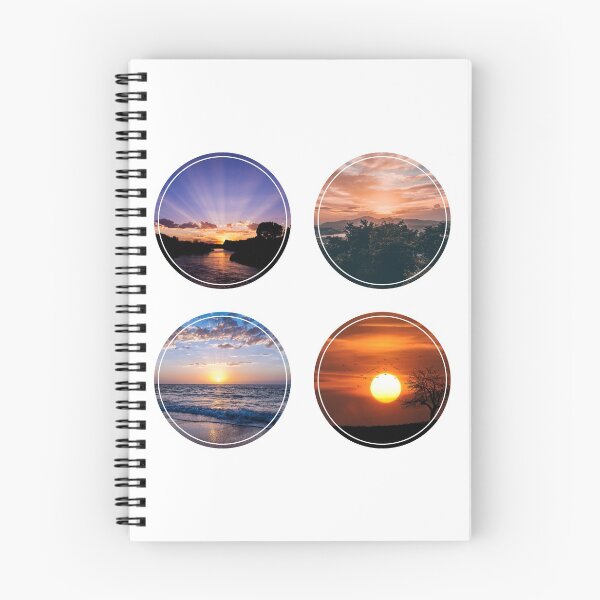 Item preview, Beautiful Glowing Golden Beach Mountain Savanna River Sunsets designed and sold by thecooltable.
