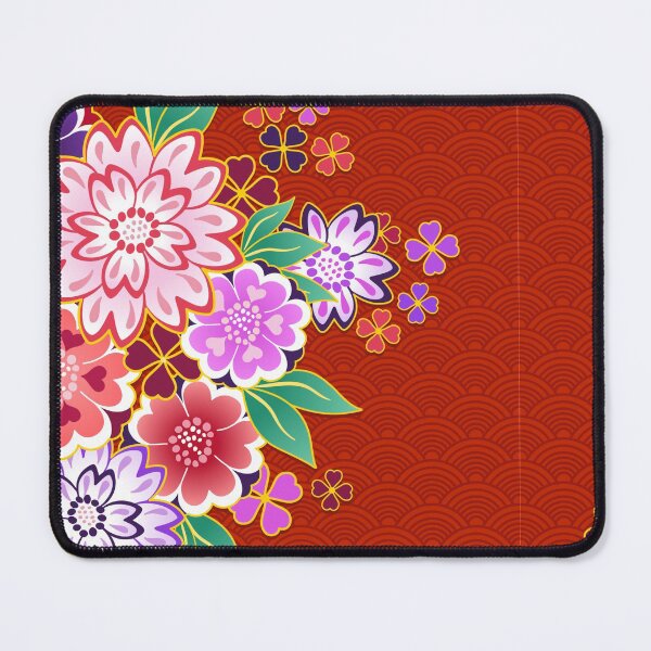 Item preview, Seamless japanese wagara floral pattern designed and sold by urban-color.