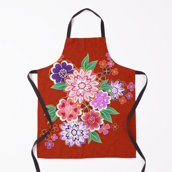 Item preview, Seamless japanese wagara floral pattern designed and sold by urban-color.