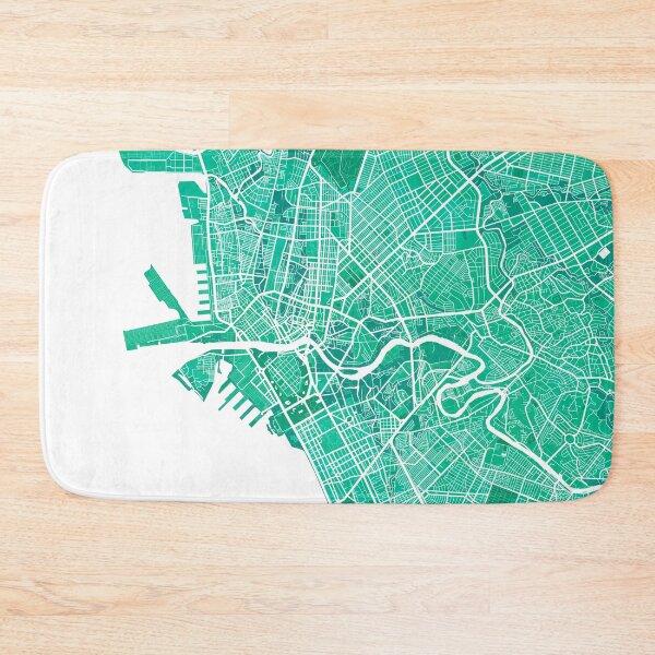 Item preview, Manila City Map of the Philippines - Watercolor designed and sold by deMAP.