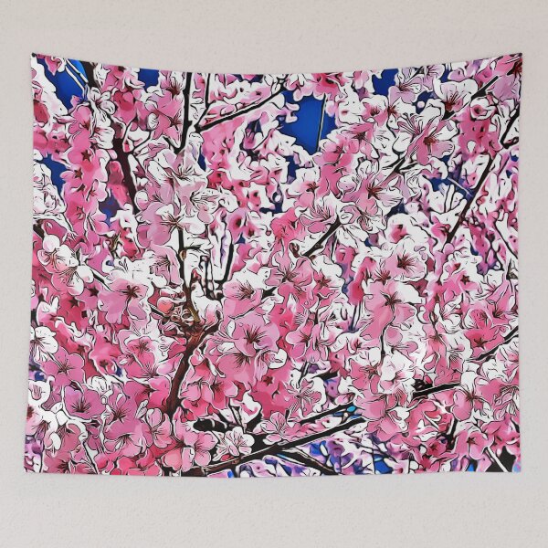 Item preview, Japanese Blossom Pattern designed and sold by LRGraphics.